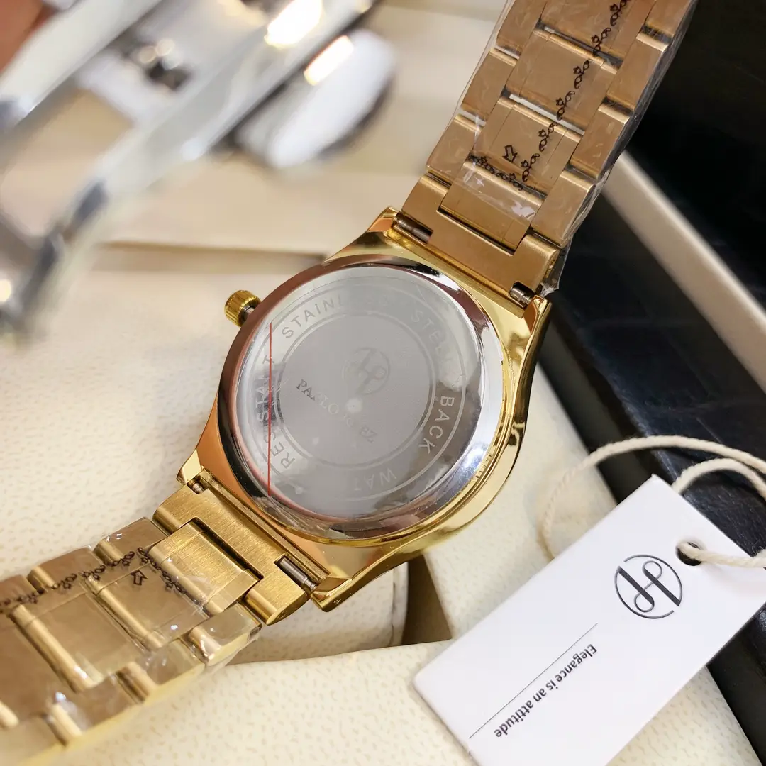 Luxury Gold Watch Calendar Digital Scale Walking Time for Men Women — feature 18