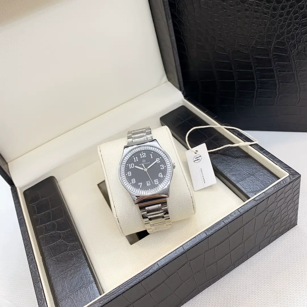 Luxury Gold Watch Calendar Digital Scale Walking Time for Men Women — feature 8