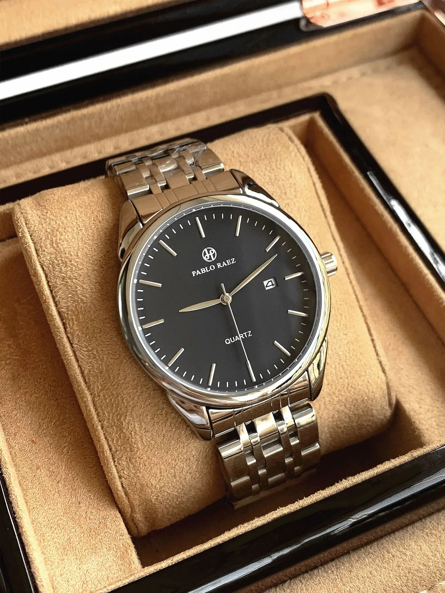 Brown Men's Quartz Watch Waterproof Casual Belt — feature 30