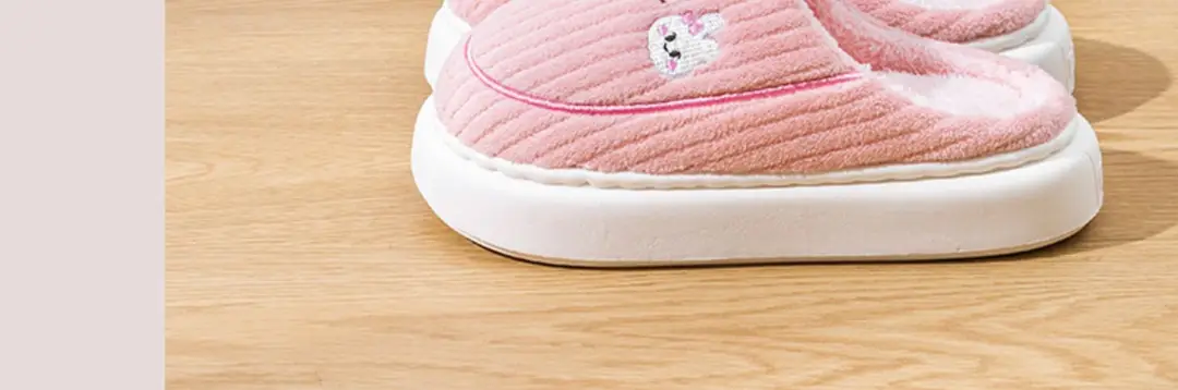 Cotton Slippers for Women, Autumn and Winter New Style, Indoor Home Non-Slip, Men's Warm Home Slippers, Winter — feature 17