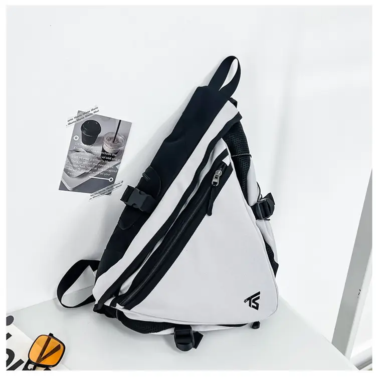 Men's Purple Composite Crossbody Bag with Zip & Strap — feature 40
