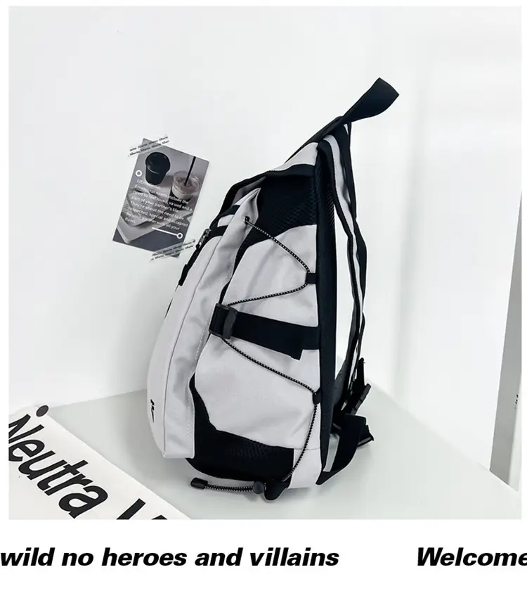 Men's Purple Composite Crossbody Bag with Zip & Strap — feature 43