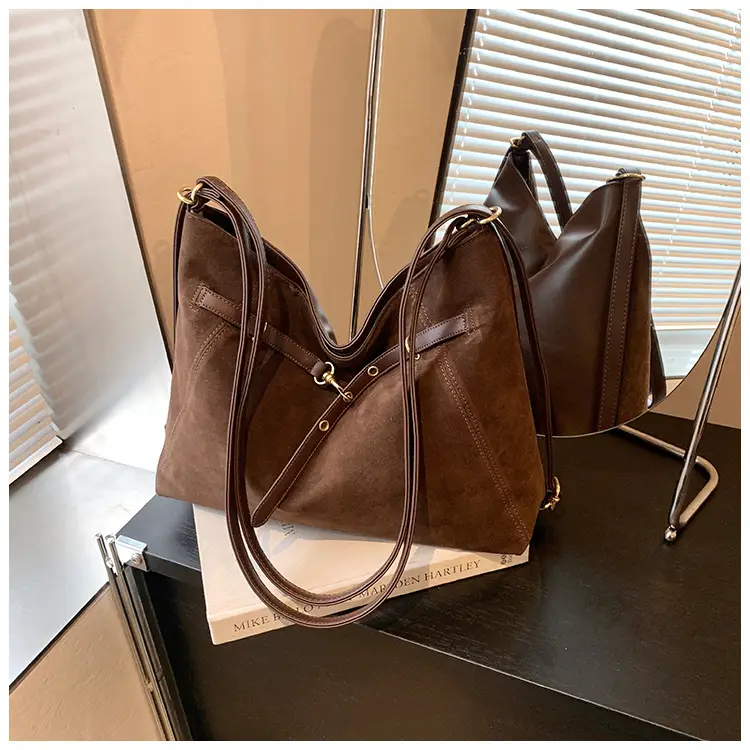 Brown Leather Shoulder Tote Bag for Women 2024 — feature 31