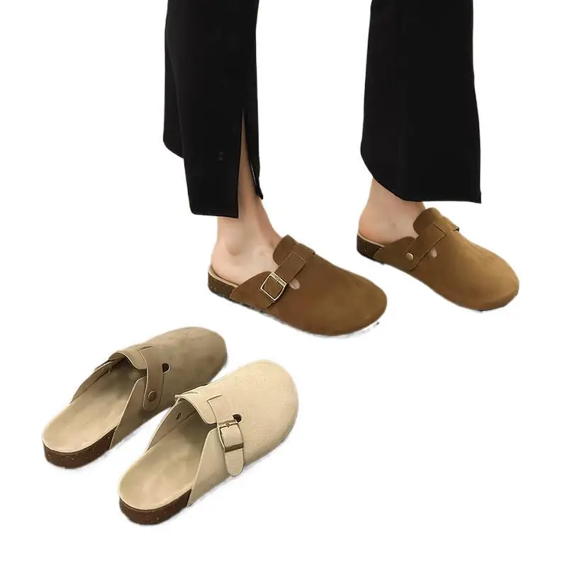 Birkenstock Shoes for Women Wholesale New Spring/Summer Thick-Soled Versatile Birkenstock Clogs Slip-On Outdoor Lazy Shoes - Image 8