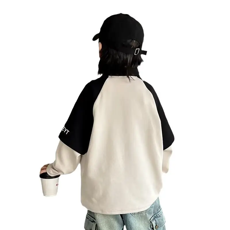 Boys' Cartoon Polo Shirt Long Sleeve Spring Autumn 2025 - Image 6