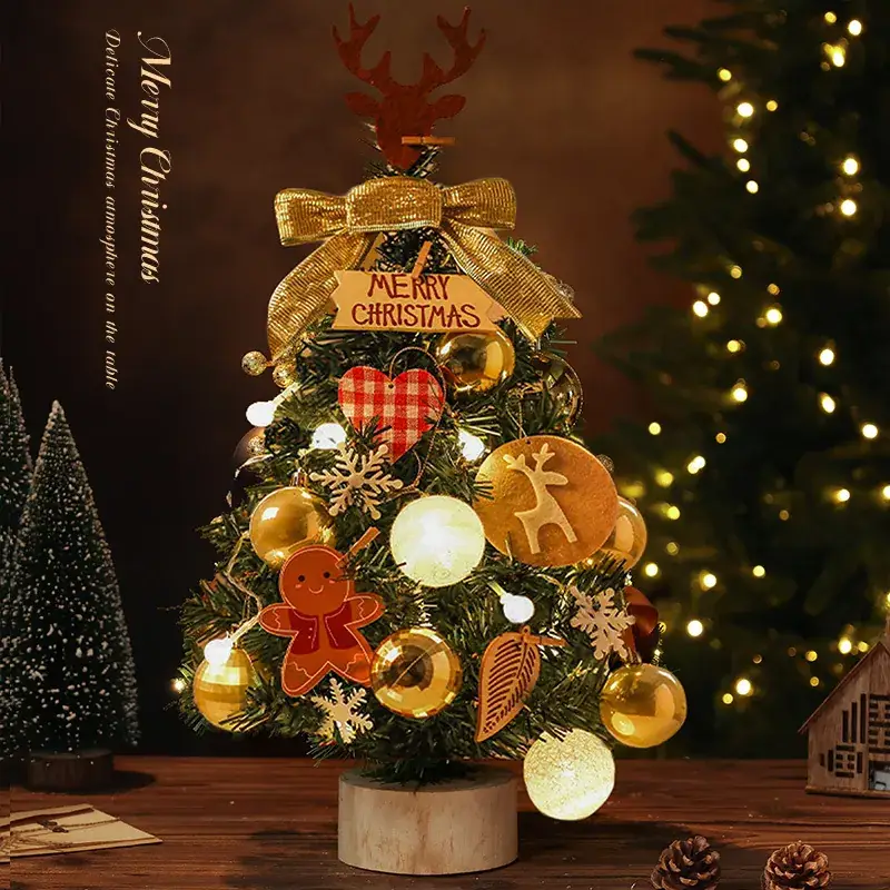 Christmas Mini Decorative Tree Nordic Style DIY Decor - Image 10