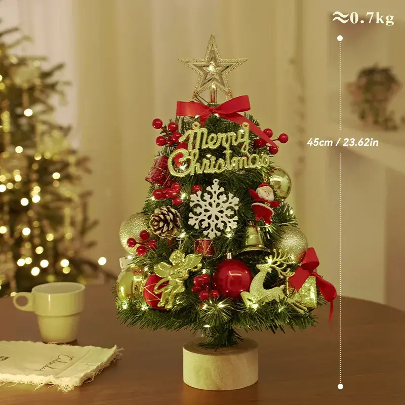 Christmas Mini Decorative Tree Nordic Style DIY Decor - Image 4