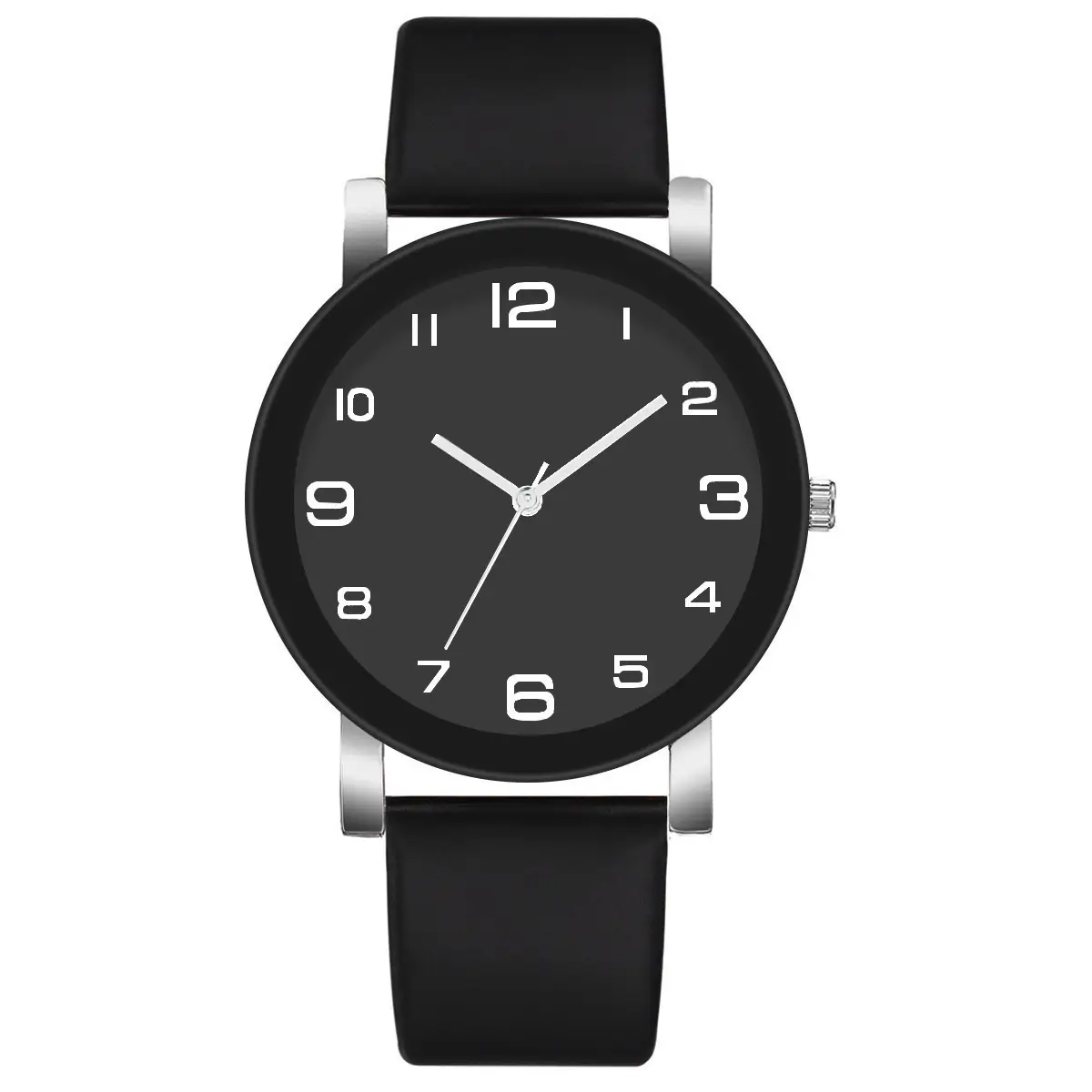 White Quartz Watch for Men Casual Style — feature 8
