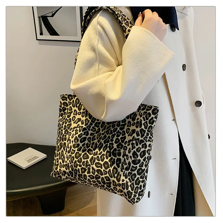 Women Leopard Print Tote Bag 2024 — feature 15