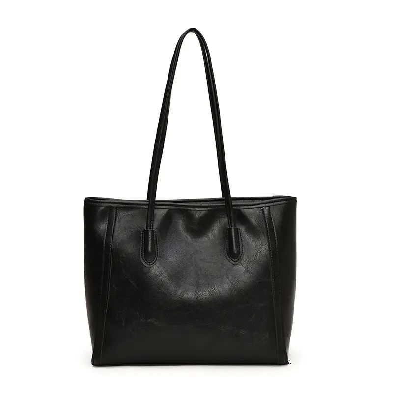 Textured Korean Style Shoulder Bag Beige 2024 - Image 6