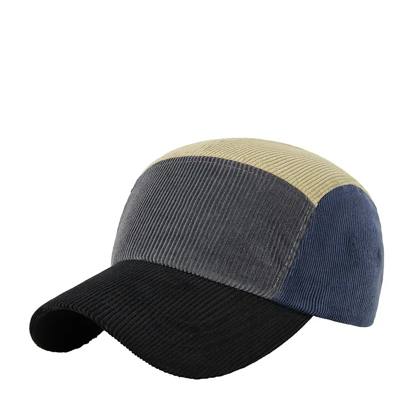 Men Women Warm Corduroy Hat Contrast Color Retro Duck Tongue