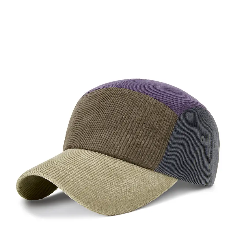 Men Women Warm Corduroy Hat Contrast Color Retro Duck Tongue