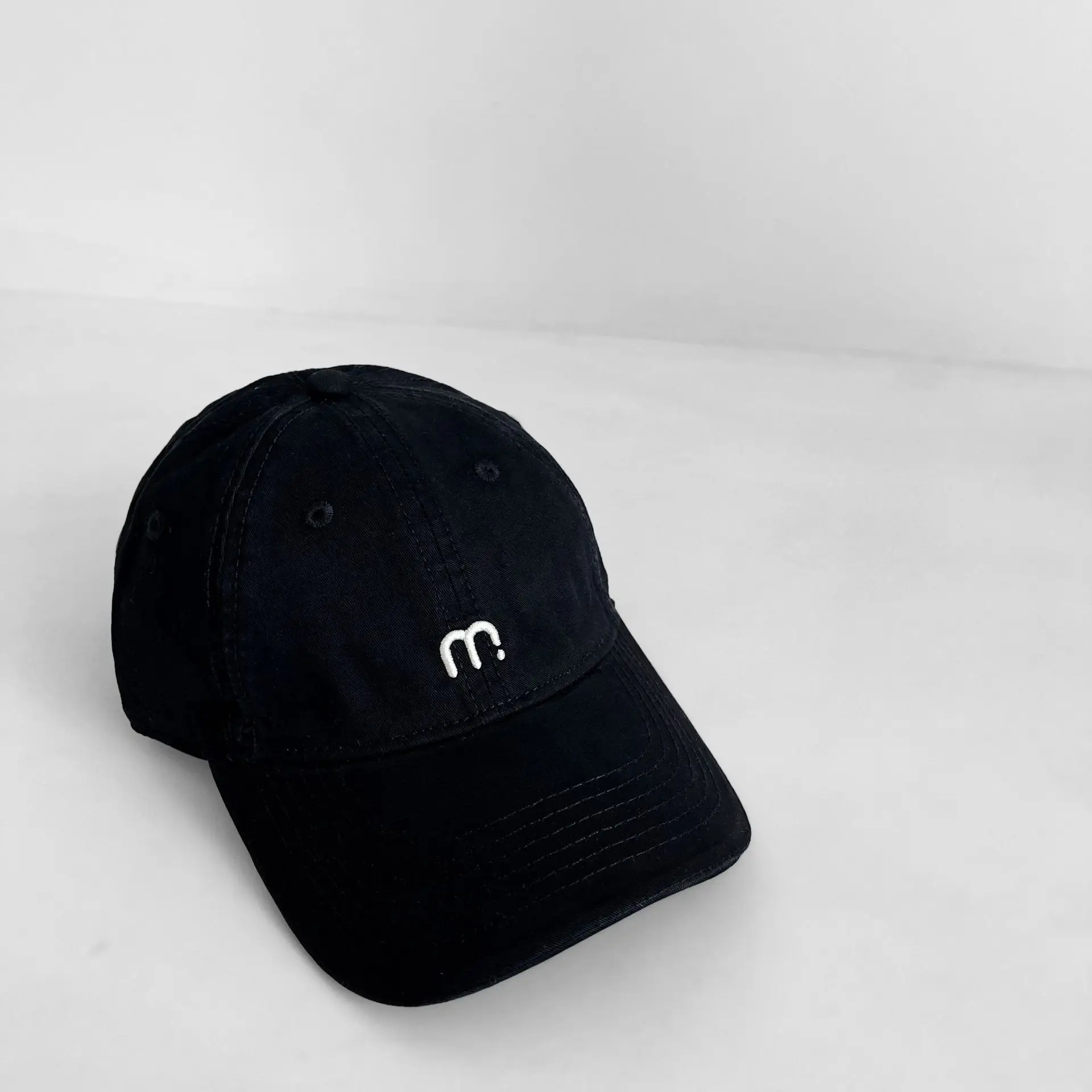 Maroon Letter Embroidered Baseball Cap for Girls Boys