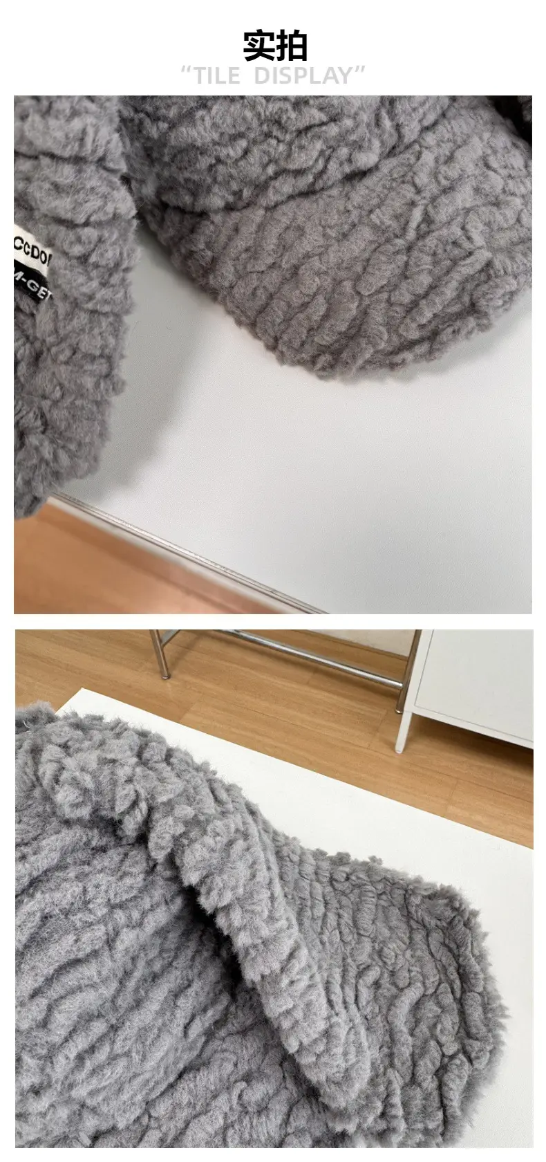 Black Faux Fur Baseball Cap for Girls Winter — feature 5