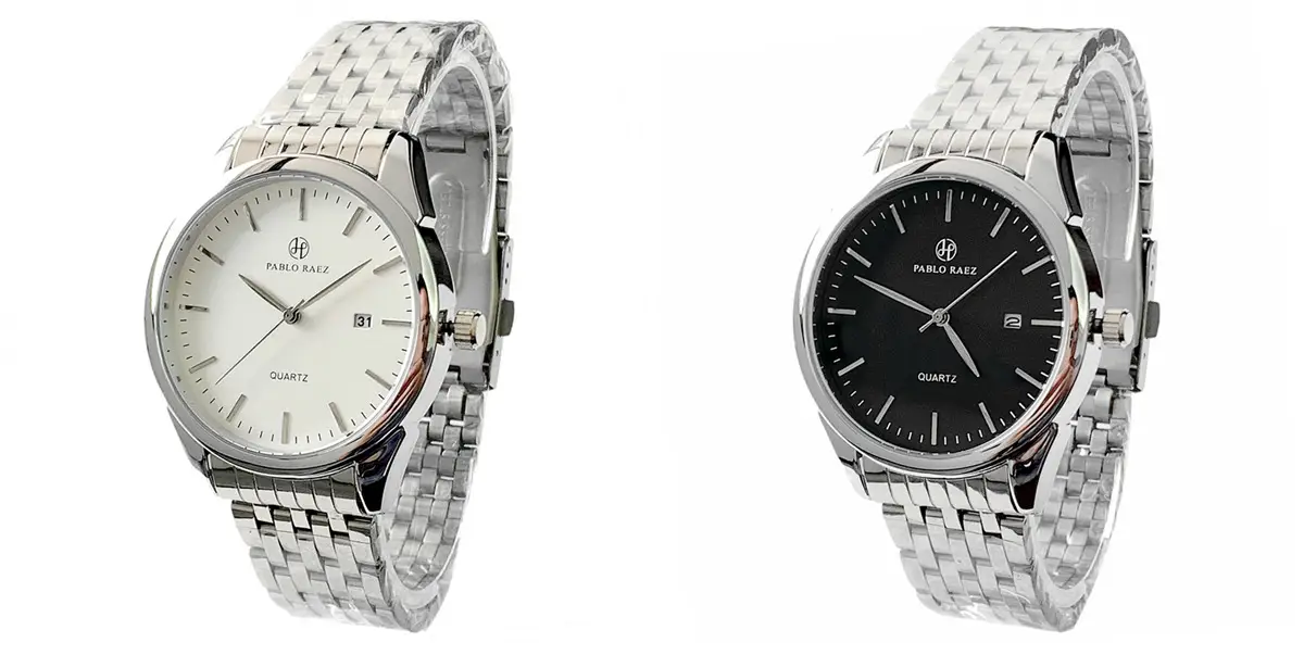Men's Simple Quartz Watch with Brown Leather Strap — feature 6