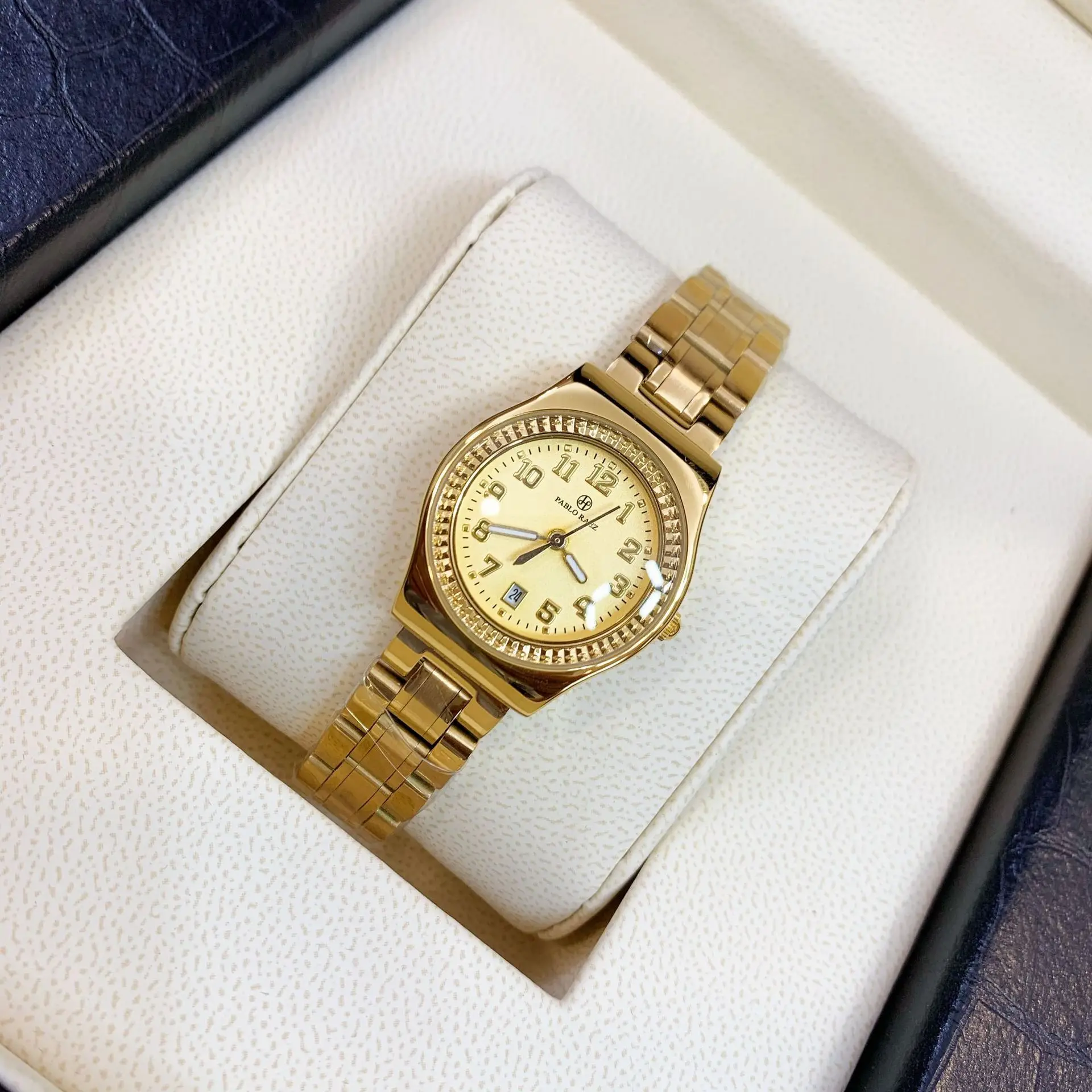Stainless Steel Butterfly Dial Women's Watch