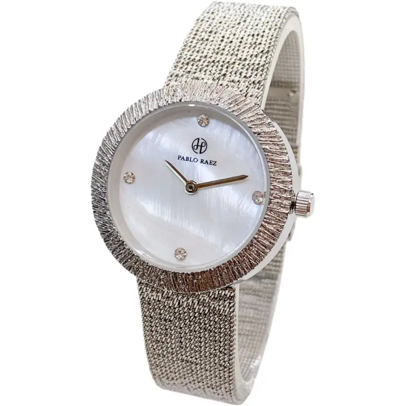 Women's Antique Steel Band Watch White Temperament - Image 7