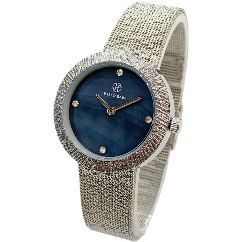 Women's Antique Steel Band Watch White Temperament - Image 8
