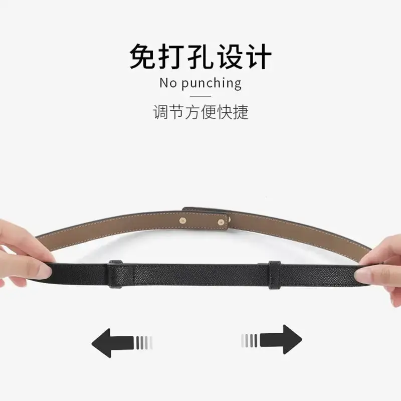 Gold Plated Rotating Buckle Belt for Women - Image 9