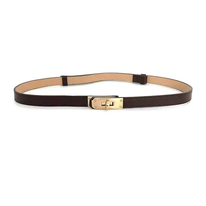 Gold Plated Rotating Buckle Belt for Women — feature 11