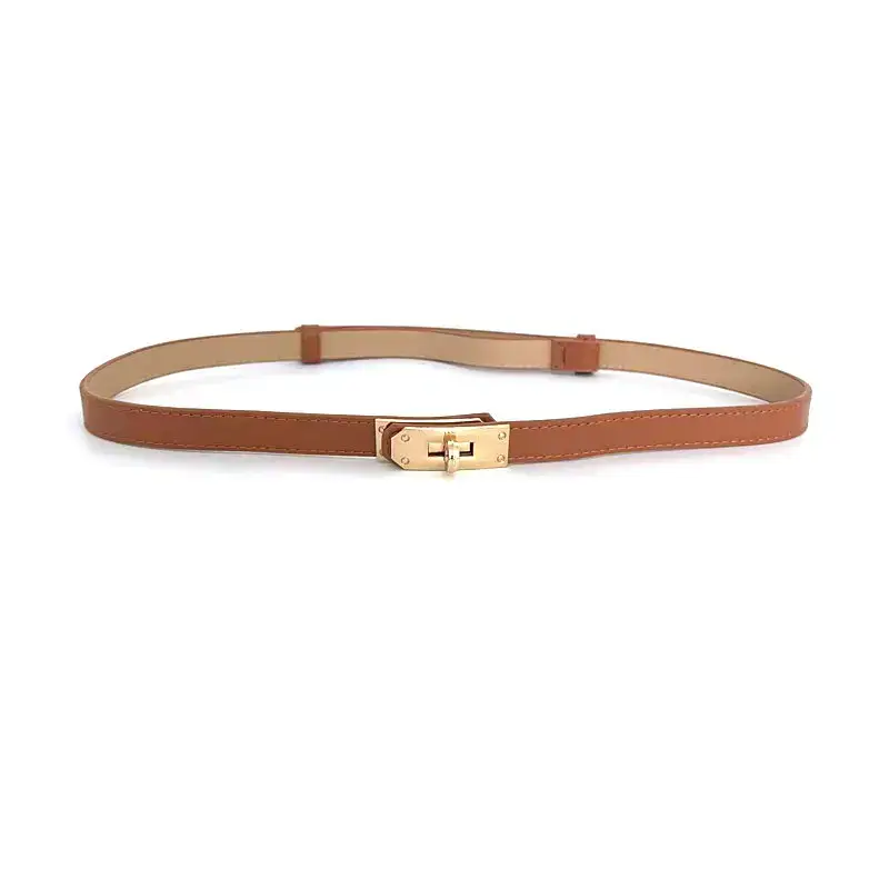 Gold Plated Rotating Buckle Belt for Women — feature 12