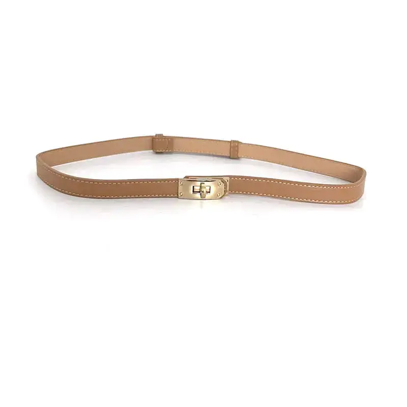 Gold Plated Rotating Buckle Belt for Women - Image 4