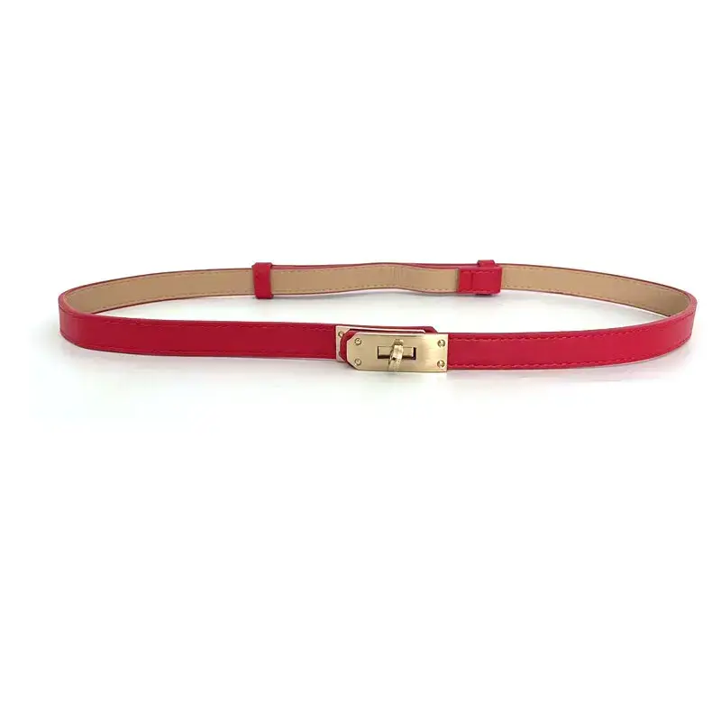 Gold Plated Rotating Buckle Belt for Women - Image 6