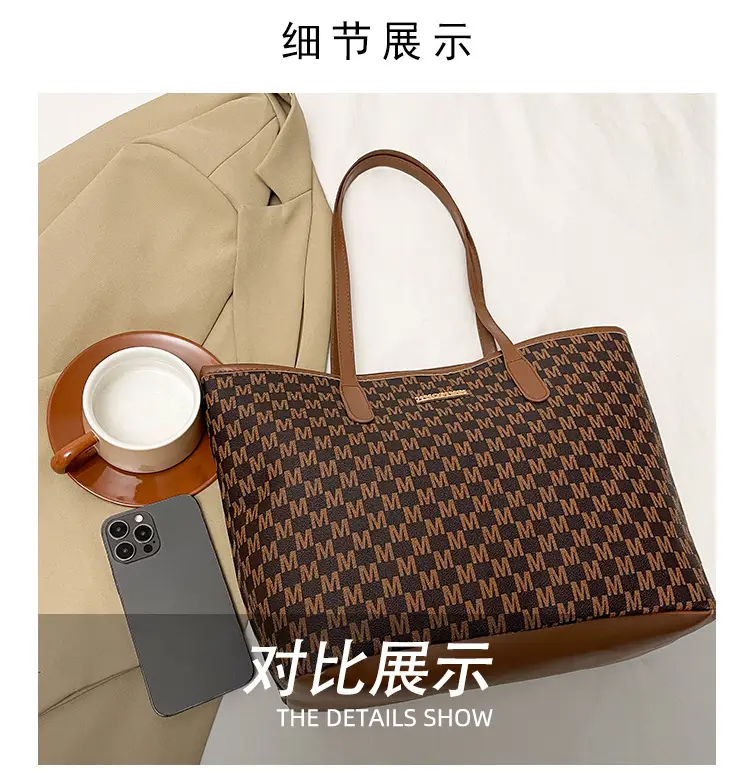 Stylish Checkered Shoulder Bag for Women 2024 — feature 4