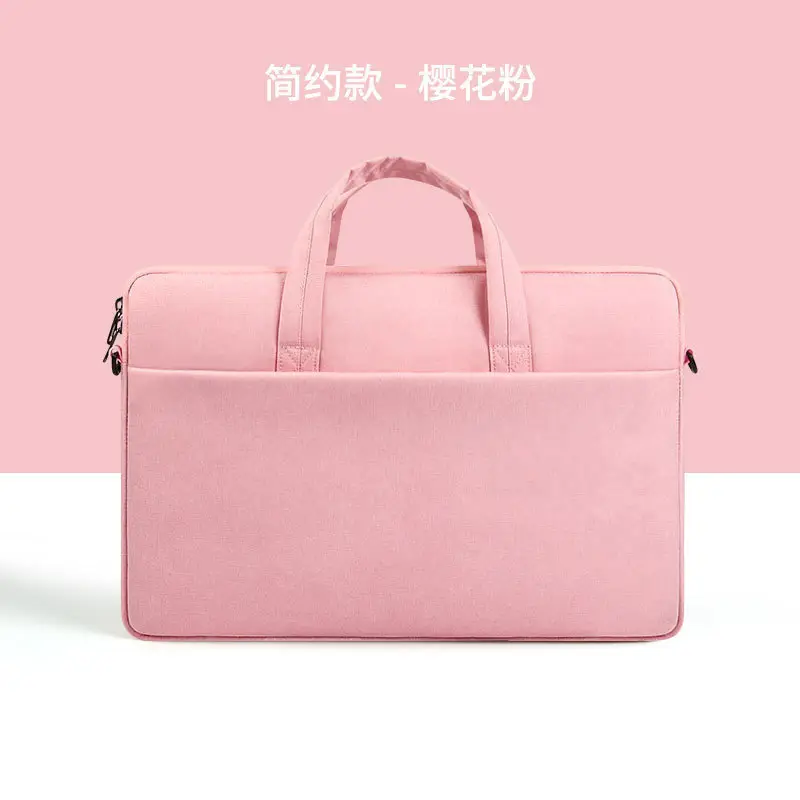Pink Waterproof Laptop Bag for Women 14" - Image 5