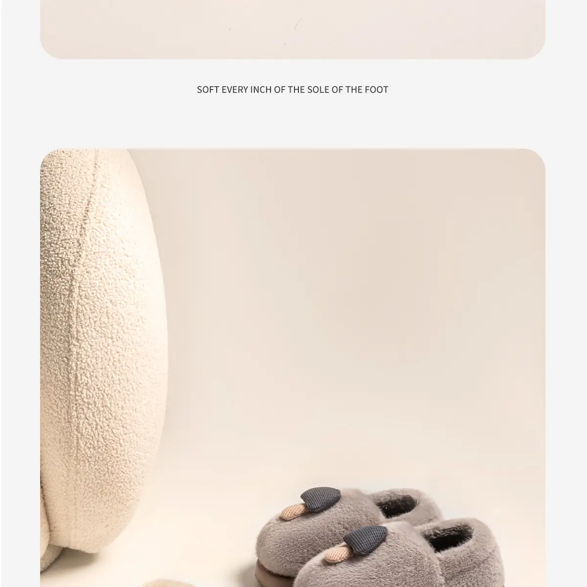 Women's Green Cotton Slippers for Winter Warm Indoor Maternity Shoes — feature 20