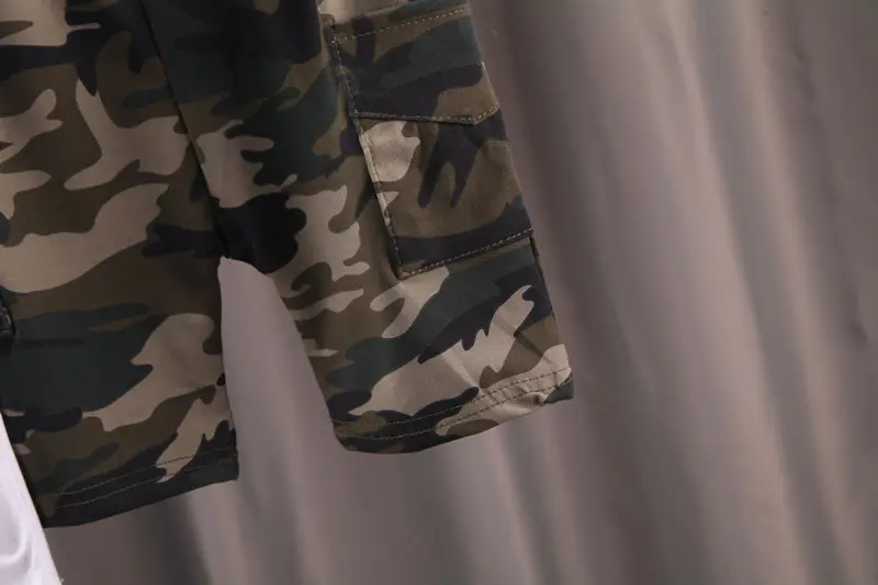 Boys Camo T-Shirt Shorts Set White 0-5Yrs — feature 7