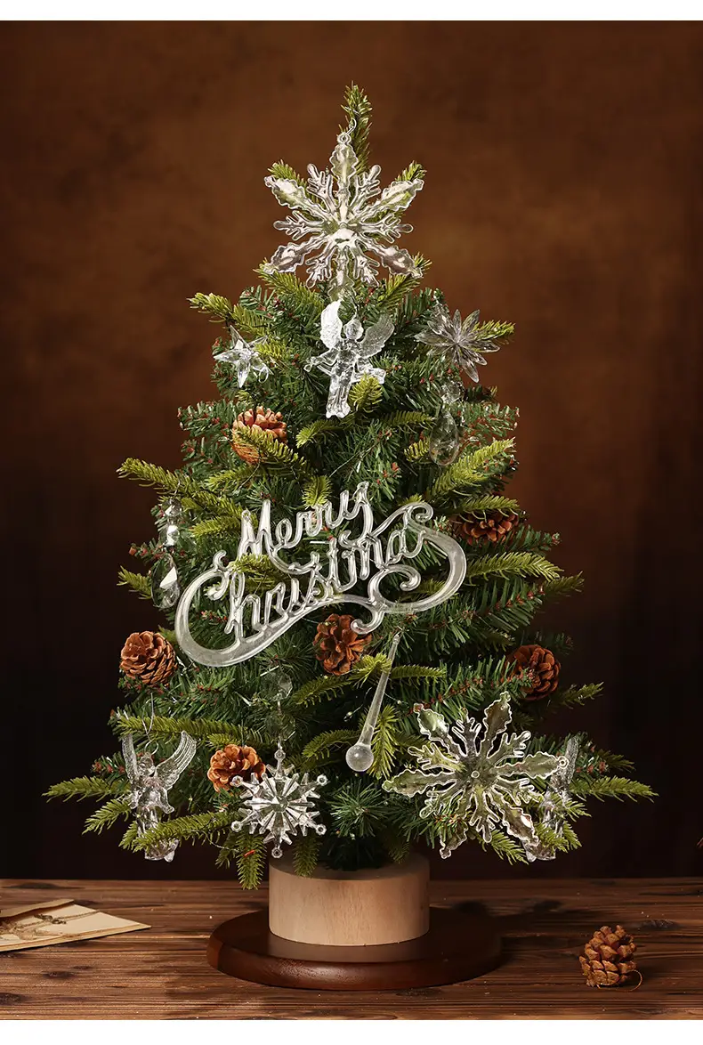 Mini Christmas Tree Decor for Home Office Nordic Style — feature 4