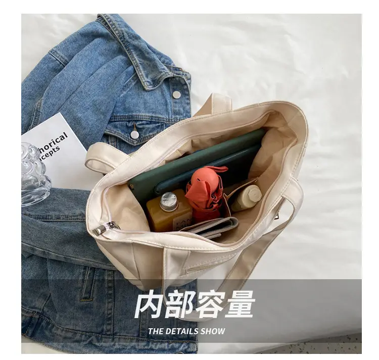 Women's Large Capacity Oxford Cloth Shoulder Bag — feature 7