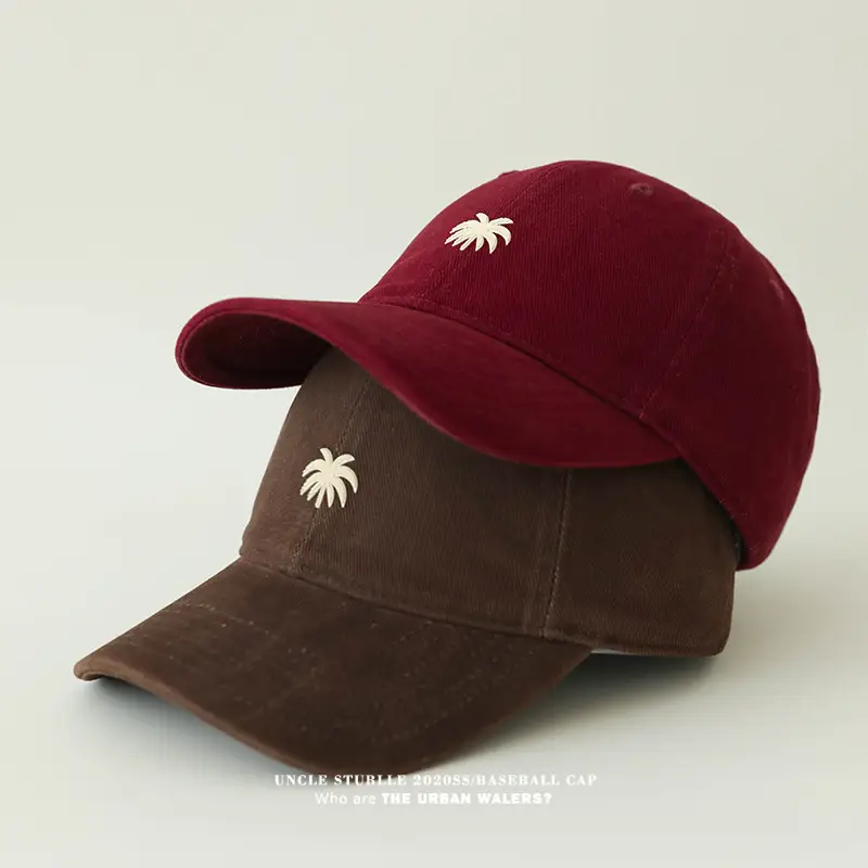 Men Winter Warm Baseball Cap White Wide Brim — feature 10