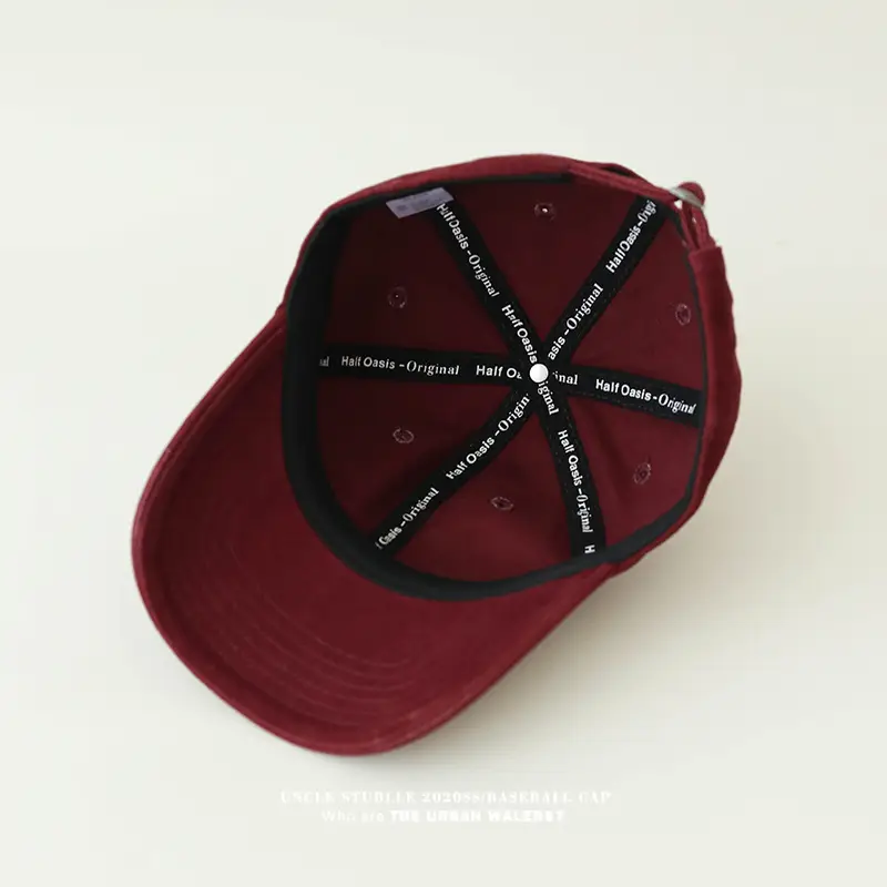 Men Winter Warm Baseball Cap White Wide Brim — feature 13