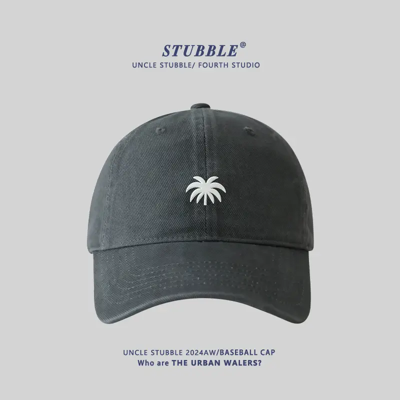 Men Winter Warm Baseball Cap White Wide Brim - Image 2