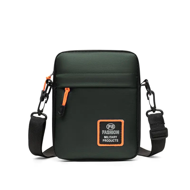 New Men's Outdoor Crossbody Bag Sports Casual Men's Shoulder Bag Multifunctional Wearing Belt Bag Hanging Bag Trendy Backpack