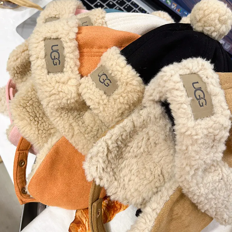 Winter new excellent gg children's Lei Feng cap children's riding anti-freezing ear protection cold-proof baby cap for boys and girls — feature 20