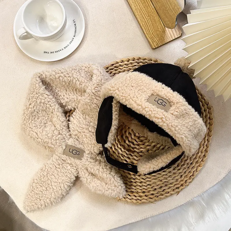 Winter new excellent gg children's Lei Feng cap children's riding anti-freezing ear protection cold-proof baby cap for boys and girls