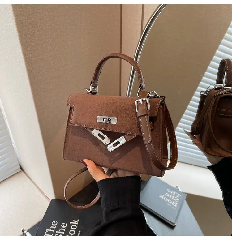 Black Korean Style Women's Shoulder Crossbody Bag — feature 15
