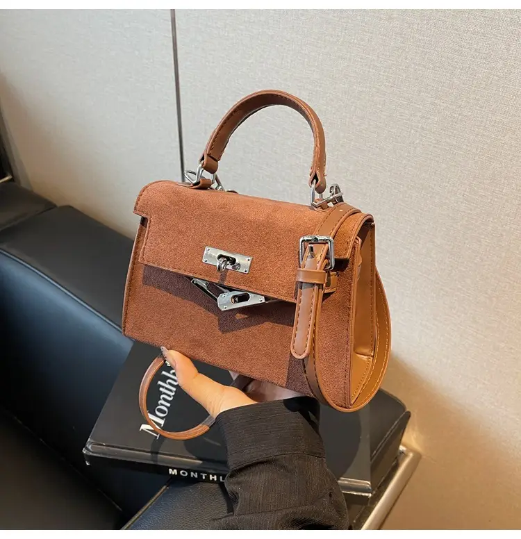 Black Korean Style Women's Shoulder Crossbody Bag — feature 17