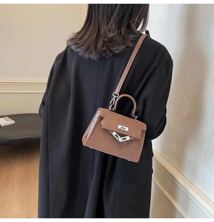 Black Korean Style Women's Shoulder Crossbody Bag — feature 18