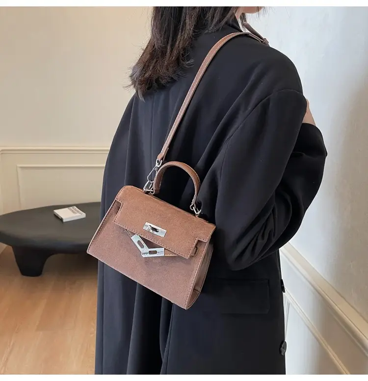Black Korean Style Women's Shoulder Crossbody Bag — feature 19