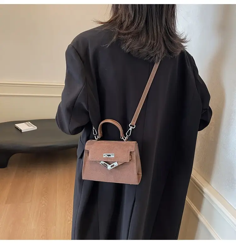 Black Korean Style Women's Shoulder Crossbody Bag — feature 20