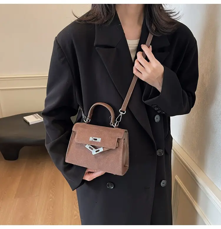 Black Korean Style Women's Shoulder Crossbody Bag — feature 22