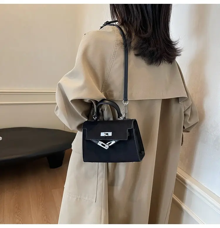 Black Korean Style Women's Shoulder Crossbody Bag — feature 25