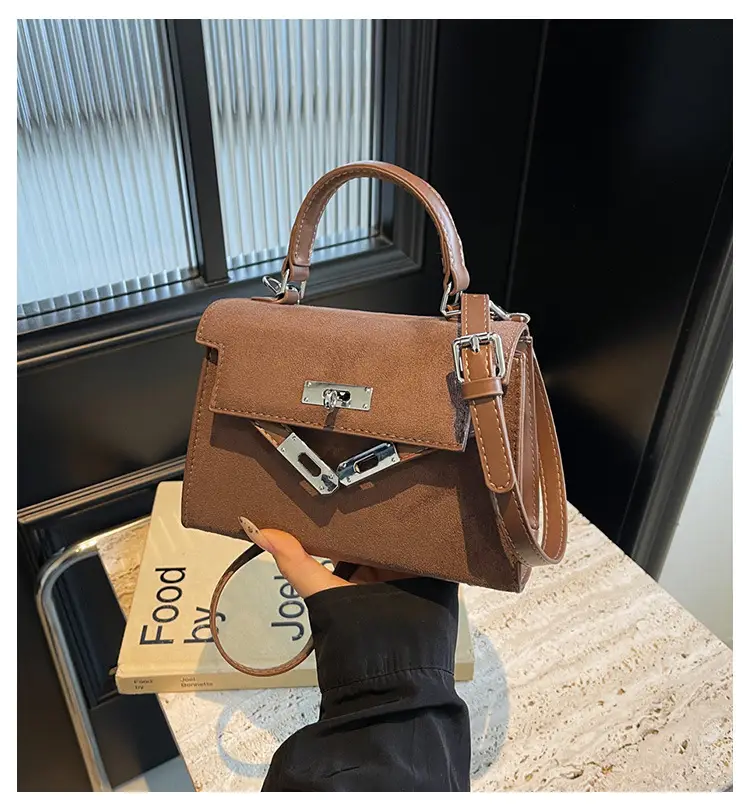 Black Korean Style Women's Shoulder Crossbody Bag — feature 3