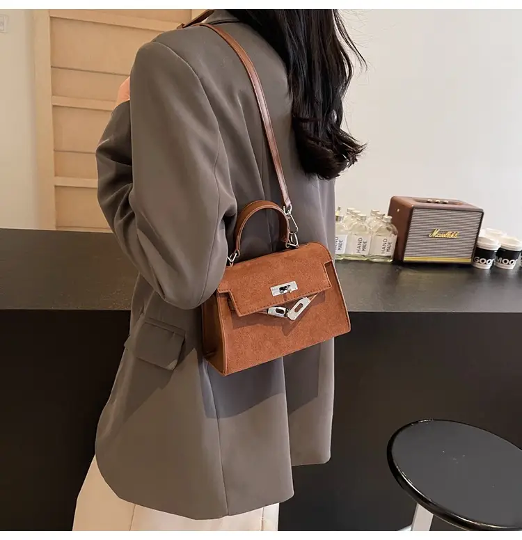 Black Korean Style Women's Shoulder Crossbody Bag — feature 31