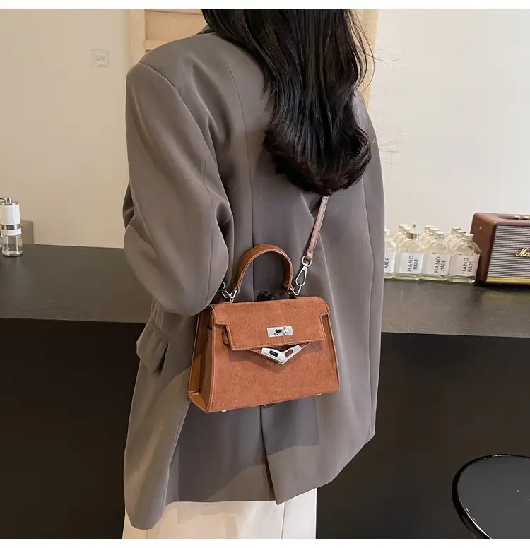 Black Korean Style Women's Shoulder Crossbody Bag — feature 33
