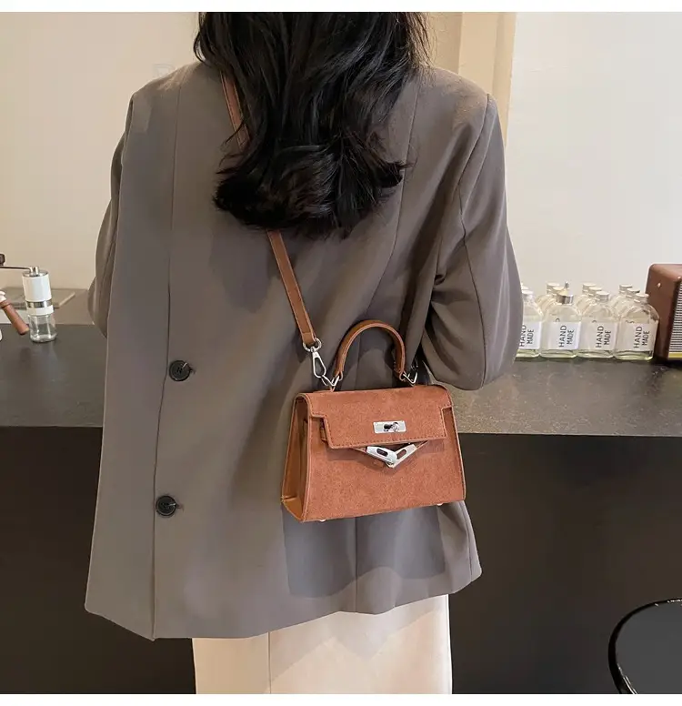Black Korean Style Women's Shoulder Crossbody Bag — feature 34